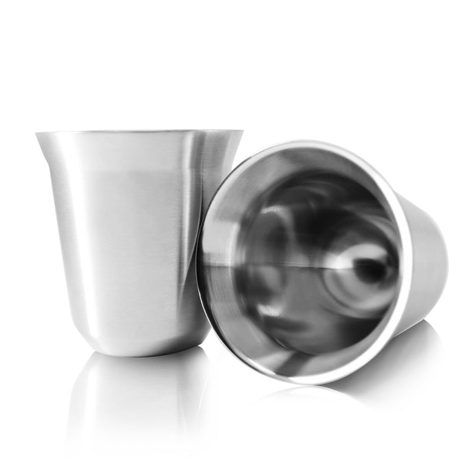 Stainless Steel Espresso Cups Double Wall Vacuum Insulated
