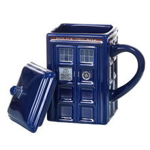 Load image into Gallery viewer, Doctor Who Tardis Police Box Ceramic Mug Cup