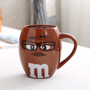 m&m beans coffee mugs